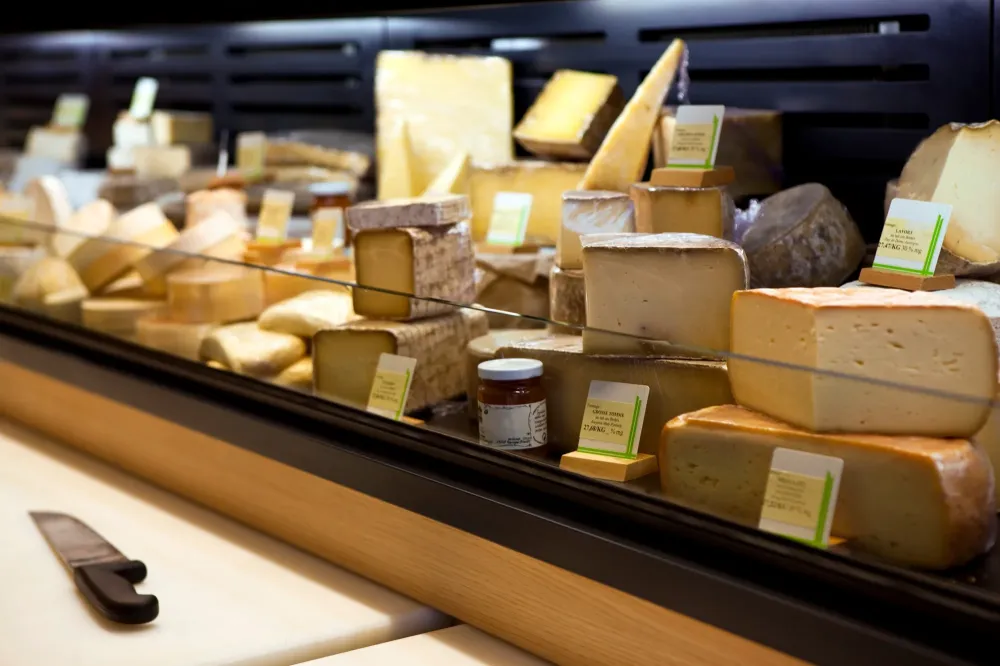 Fromage du Jura près de Suisse
